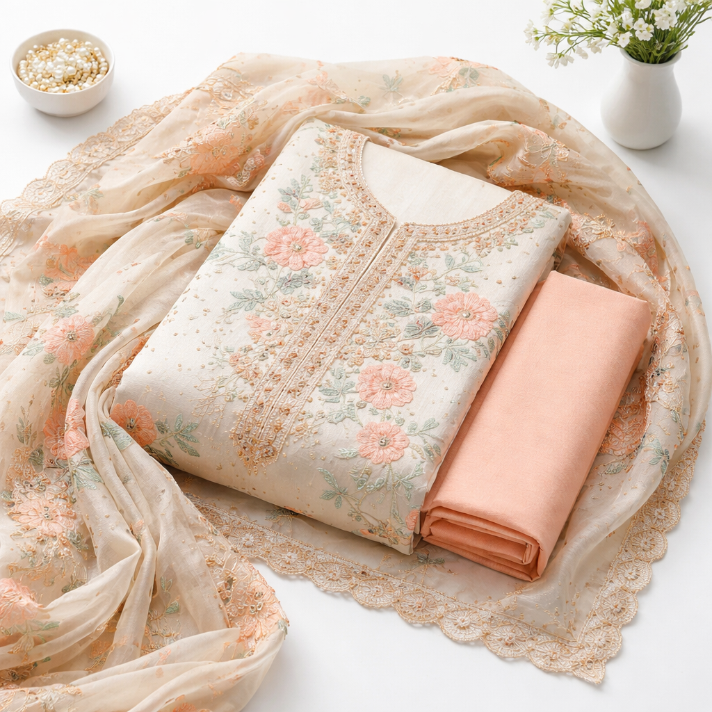 Provide your dress material to Bano Stitching for professional stitching service