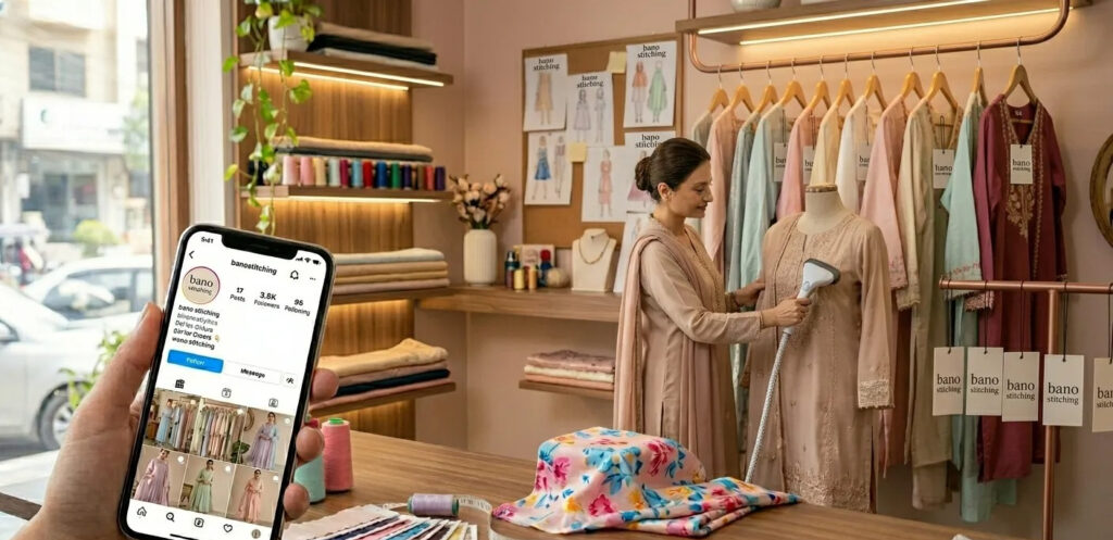 Boutique setup tips for ladies tailoring business in Pakistan