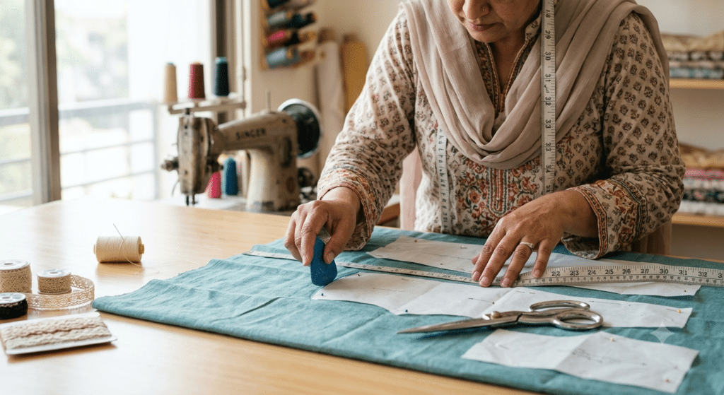 Professional stitching tips for latest Pakistani dress designs for women.